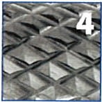 Fresa rotativa forma cónica, en metal duro, IZAR - 5