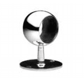 Soporte mural pasante Oval para pasamanos inox AISI-316 (Caja indivisible 2 unidades / precio por unidad!!)